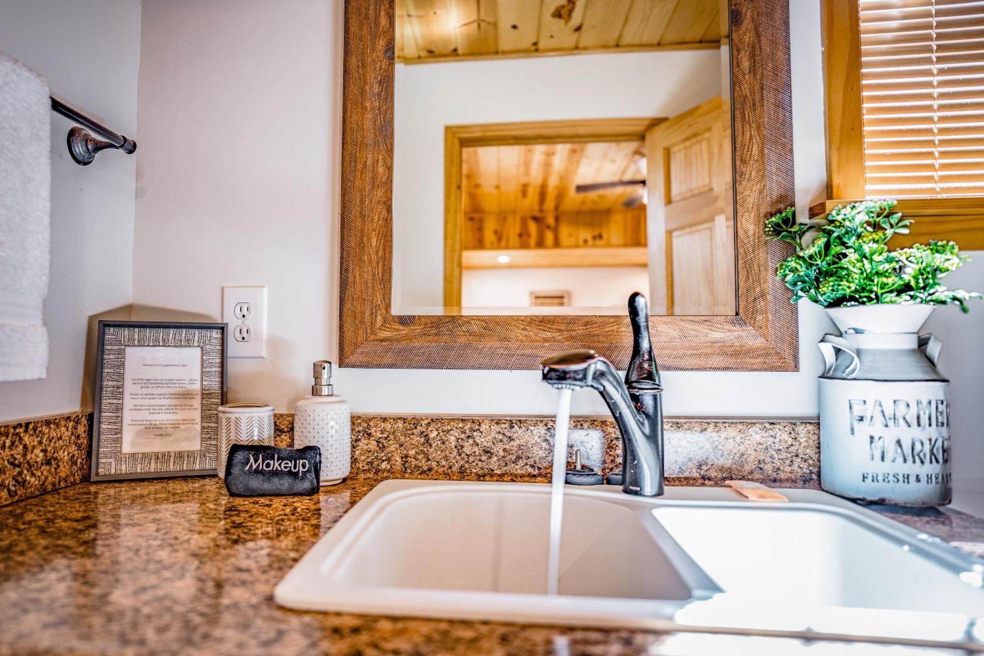 Coppermoon Cabin Broken Bow Bagian luar foto
