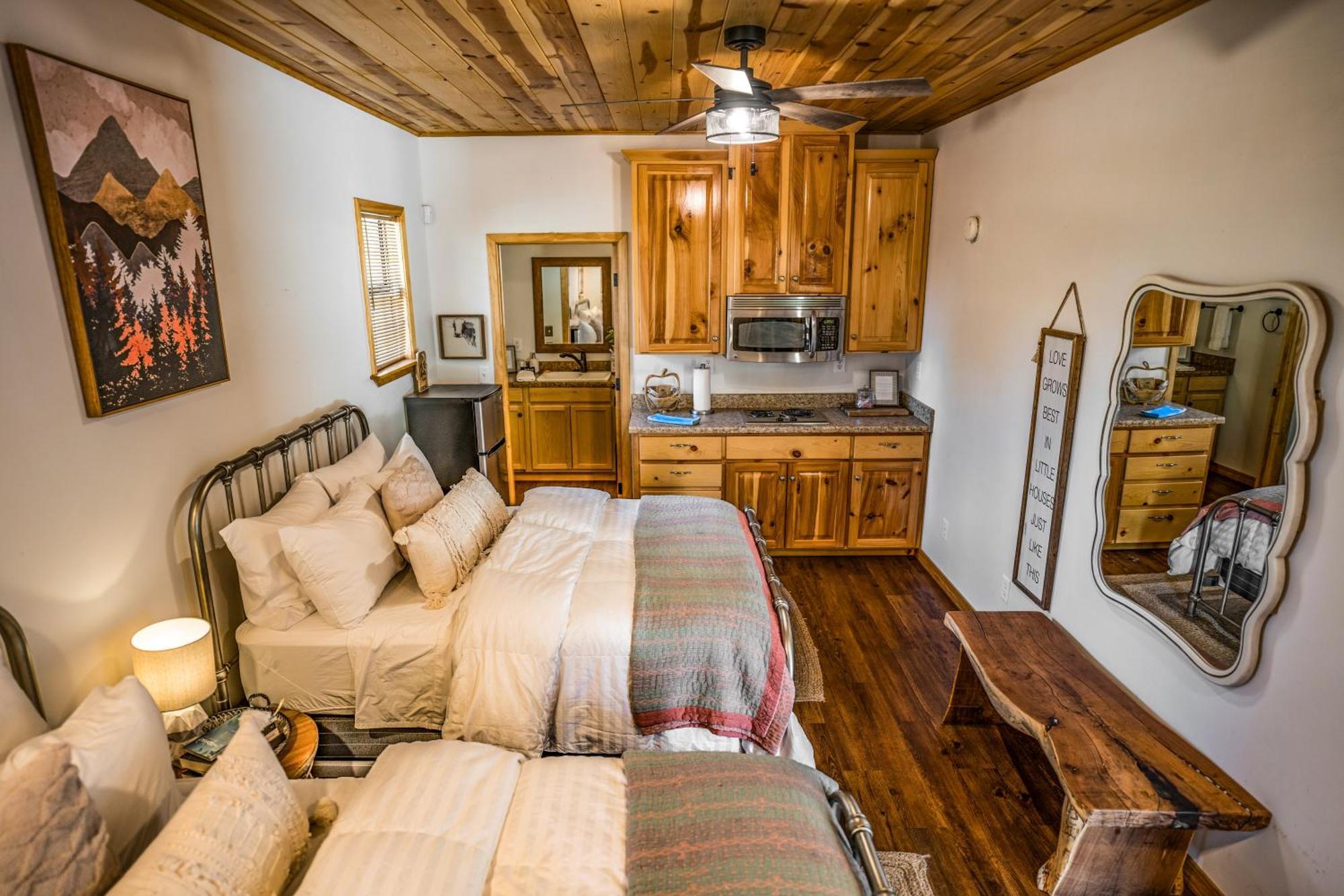 Coppermoon Cabin Broken Bow Bagian luar foto